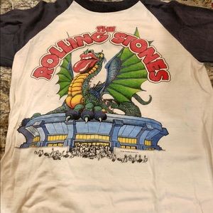 Rolling Stones 1981 tour shirt